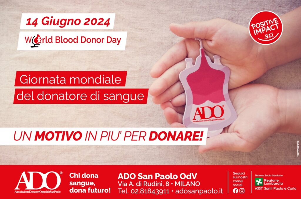 world donor day ado san paolo odv milano
