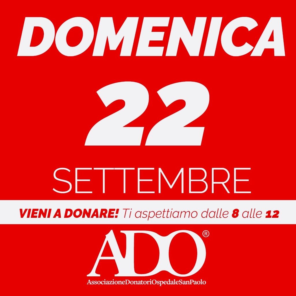 autunno domeniche di donazione ado