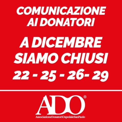 donazione di sangue ado